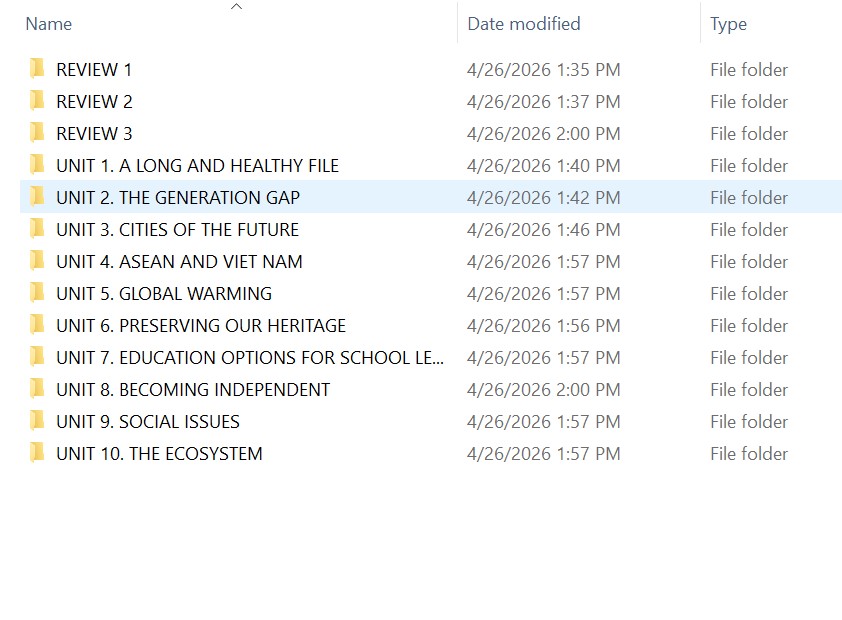 BỘ POWERPOINT Giáo án điện tử tiếng anh lớp 11 global success CẢ NĂM 2026 - MỚI NHẤT