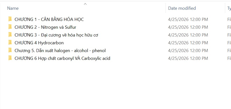 TÀI LIỆU CHUYÊN ĐỀ BỒI DƯỠNG HSG HÓA HỌC LỚP 11 CẢ NĂM 2026 - SÁCH MỚI (chung 3 sách KNTT - CTST - CD)